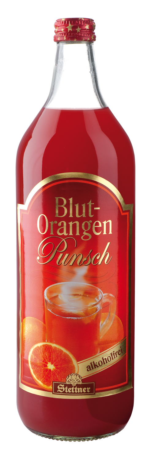 Stettner alkoholfreier Blutorangen Punsch 1 L aus Bayern