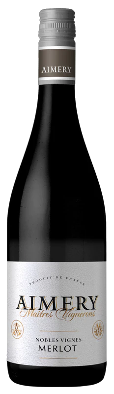 Aimery Merlot Rotwein aus dem Languedoc-Roussillon Frankreich