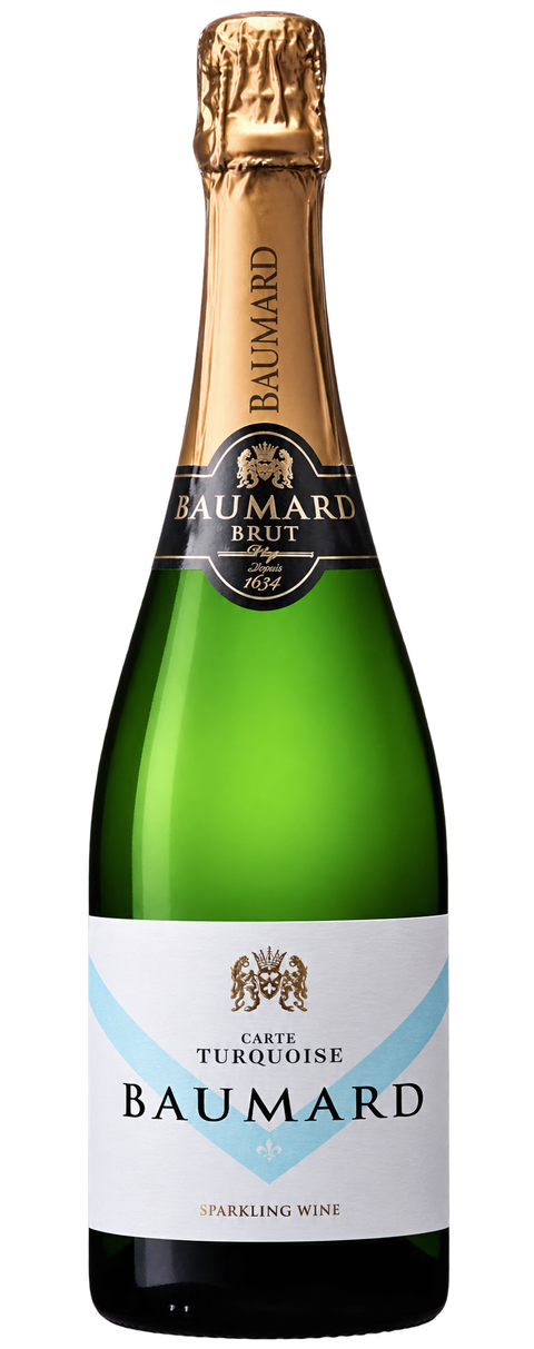 Baumard Crémant de Loire Blanc Brut Carte Turquoise 0,75 L aus dem Loiretal