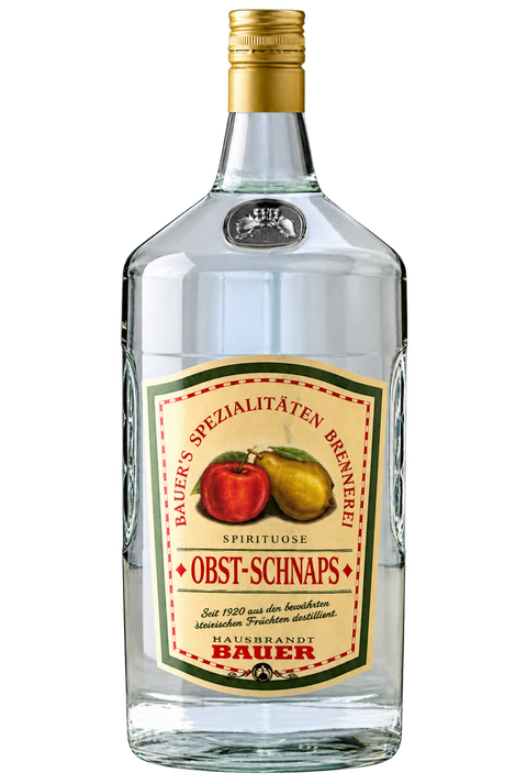 Destillerie Bauer Obst Schnaps 2 L aus Österreich