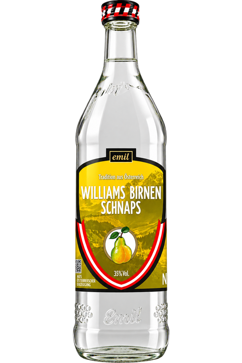 emil Spirituosen Williamsbirnen Schnaps 0,70 L aus Österreich