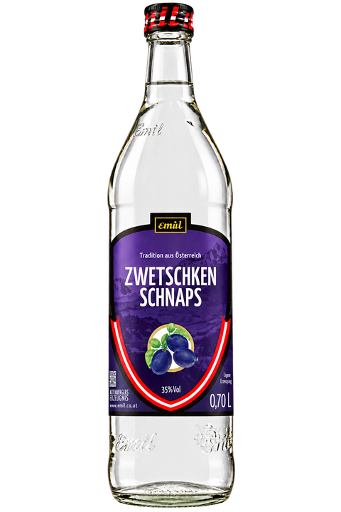emil Spirituosen Zwetschken Schnaps 10,70 L aus Österreich