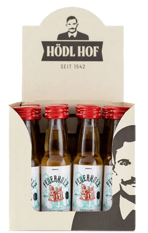 Hödl Hof Feuerholz 24 × 2 cl Spirituosen-Miniaturen aus der Steiermark
