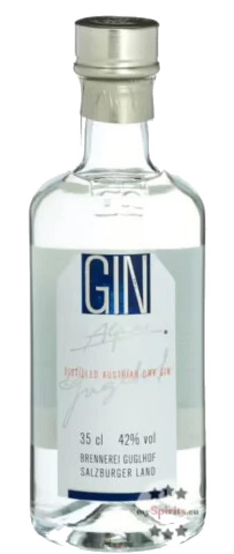 Brennerei Guglhof Gin Alpin 0,35 L Austrian Dry Gin aus Salzburg