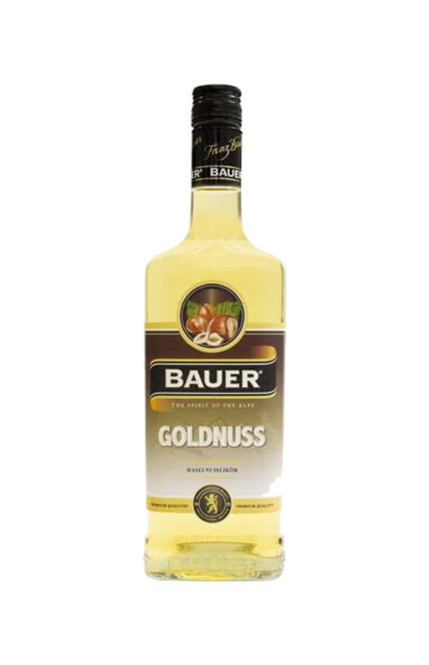 Destillerie Bauer Goldnuss 0,70 L Haselnusslikör aus Graz Steiermark