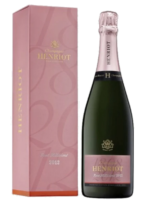 Henriot Rosé Millésime 2012 Jahrgangschampagner 0,75 L mit Geschenkbox