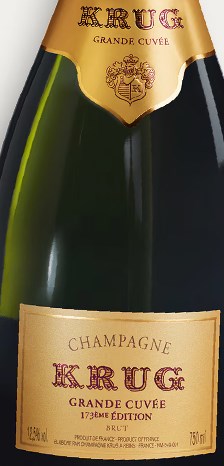 Krug Grande Cuvée 173ème Édition Champagner 0,75 L aus Reims