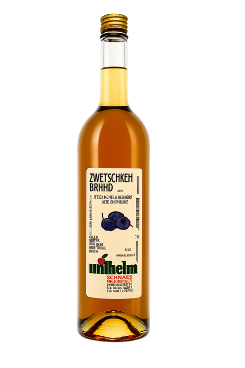 Obsthof Wilhelm Fassgelagerter Zwetschkenbrand 0,70 L Edelbrand aus Österreich