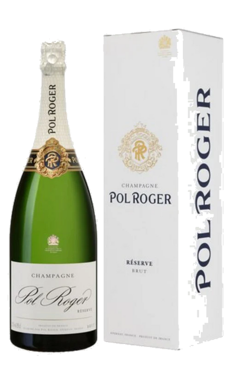 Pol Roger Brut Réserve Champagner 1,5 L Magnum aus der Champagne