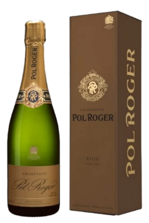 Pol Roger Rich halbtrockener Champagner 0,75 L aus der Champagne