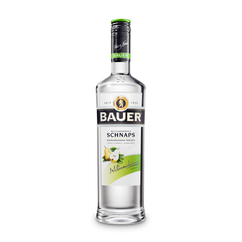 Destillerie Bauer Williamsbirnen Schnaps 1 L aus Graz Steiermark