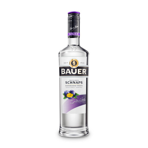Destillerie Bauer Zwetschken Schnaps 1 L aus Graz Steiermark