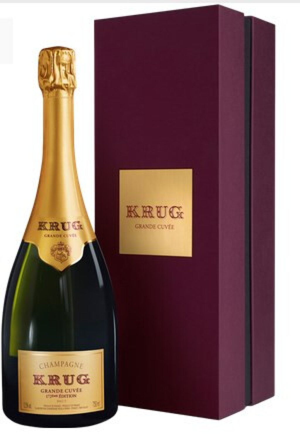 Krug Grande Cuvée Édition 173 Prestige Champagner aus der Champagne Frankreich.