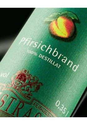 Pfirsichbrand 40%<br>0,35 Ltr. Hochstrasser