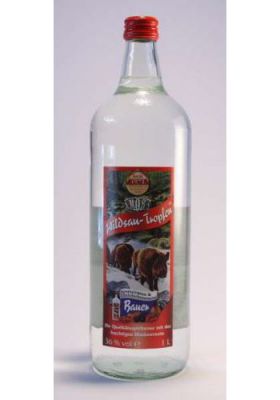 Wildsau-Tropfen Himbeere 36%<br>1,0 ltr. Bauer