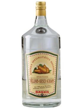 Williamsbirnen Schnaps 36%vol. <br>2,0 Ltr. Hausschnaps Bauer