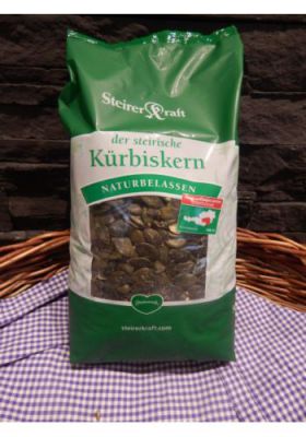 Steirische Kürbiskerne 1 kg naturbelassen