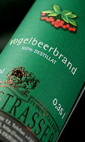 Vogelbeerbrand 40% <br>0,70 Ltr. Hochstrasser